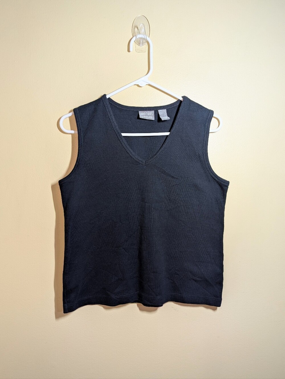 Chicos Additions Black Tank 1 Medium